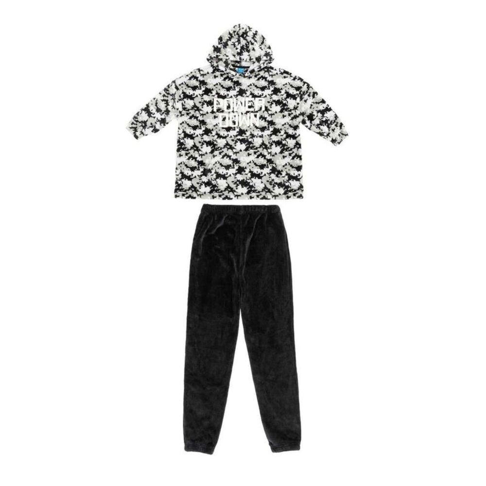 Star Boys Polyester Hoodie And Joggers Set / Gray